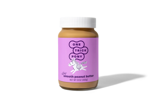 Silky Smooth All Natural Peanut Butter - 13oz Glass Jar